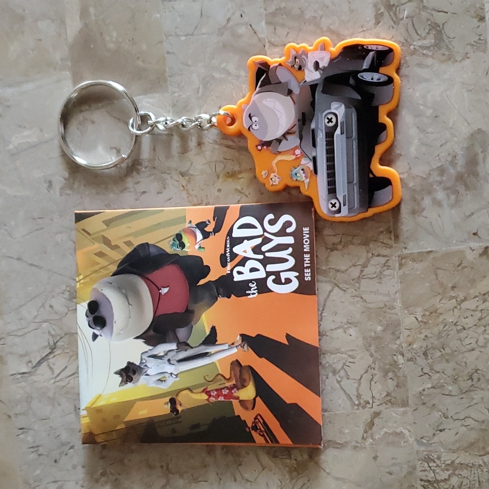 **SALE**Bad Guys Keychain